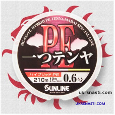 Плетёный шнур Sunline HITOTSU TENYA PE 210 м #1